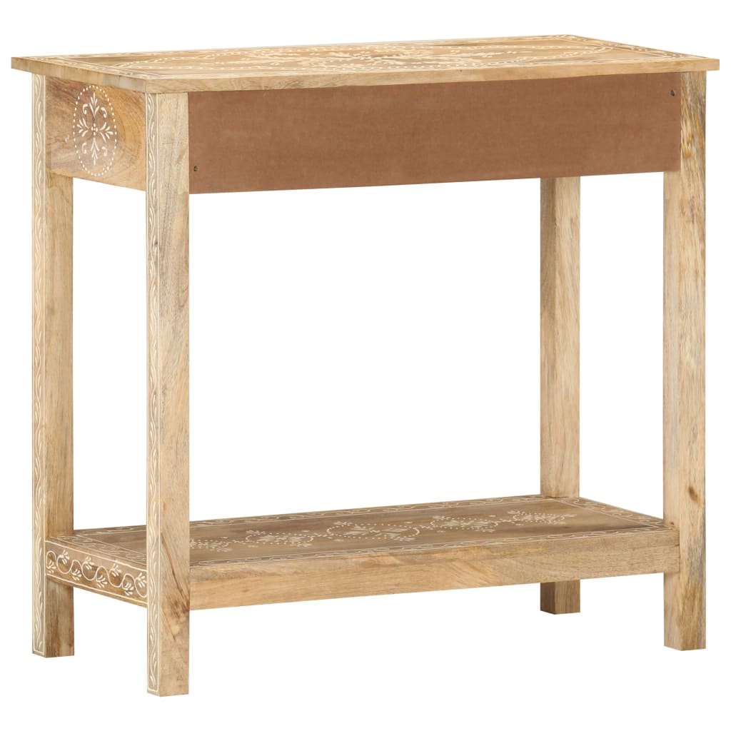 Konsolipöytä 80x35x74 cm täysi mangopuu - Sisustajankoti.fi