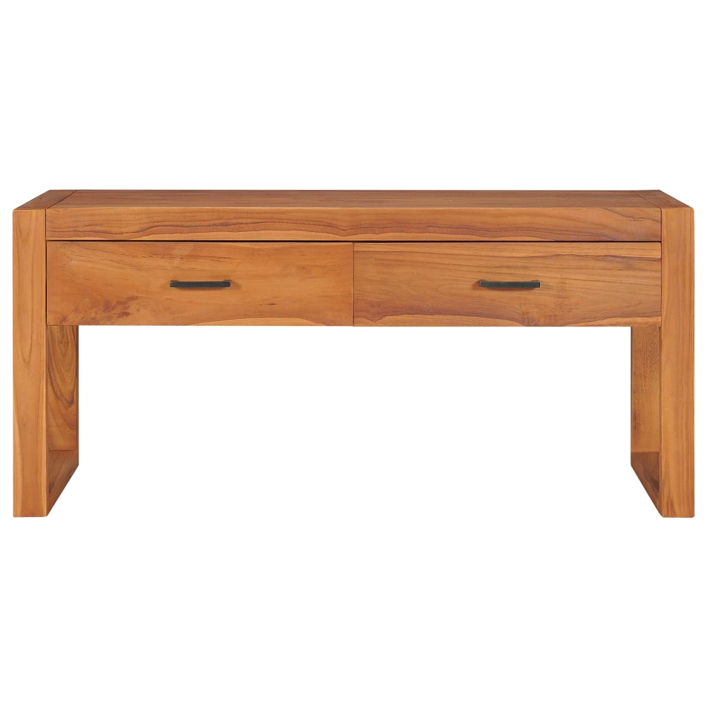 TV-taso 100x40x45 cm kierrätetty tiikki - Sisustajankoti.fi