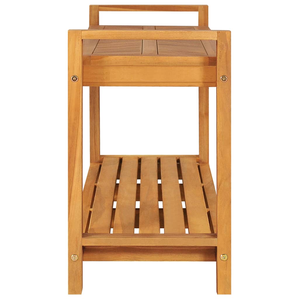Penkki 120 cm täysi tiikki - Sisustajankoti.fi