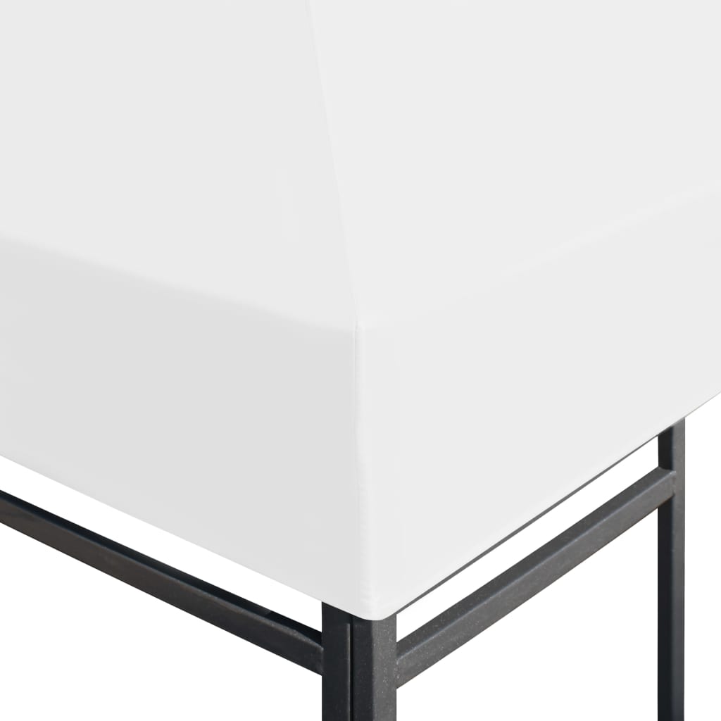 Huvimajan katto 270 g /m² 4x3 m valkoinen - Sisustajankoti.fi