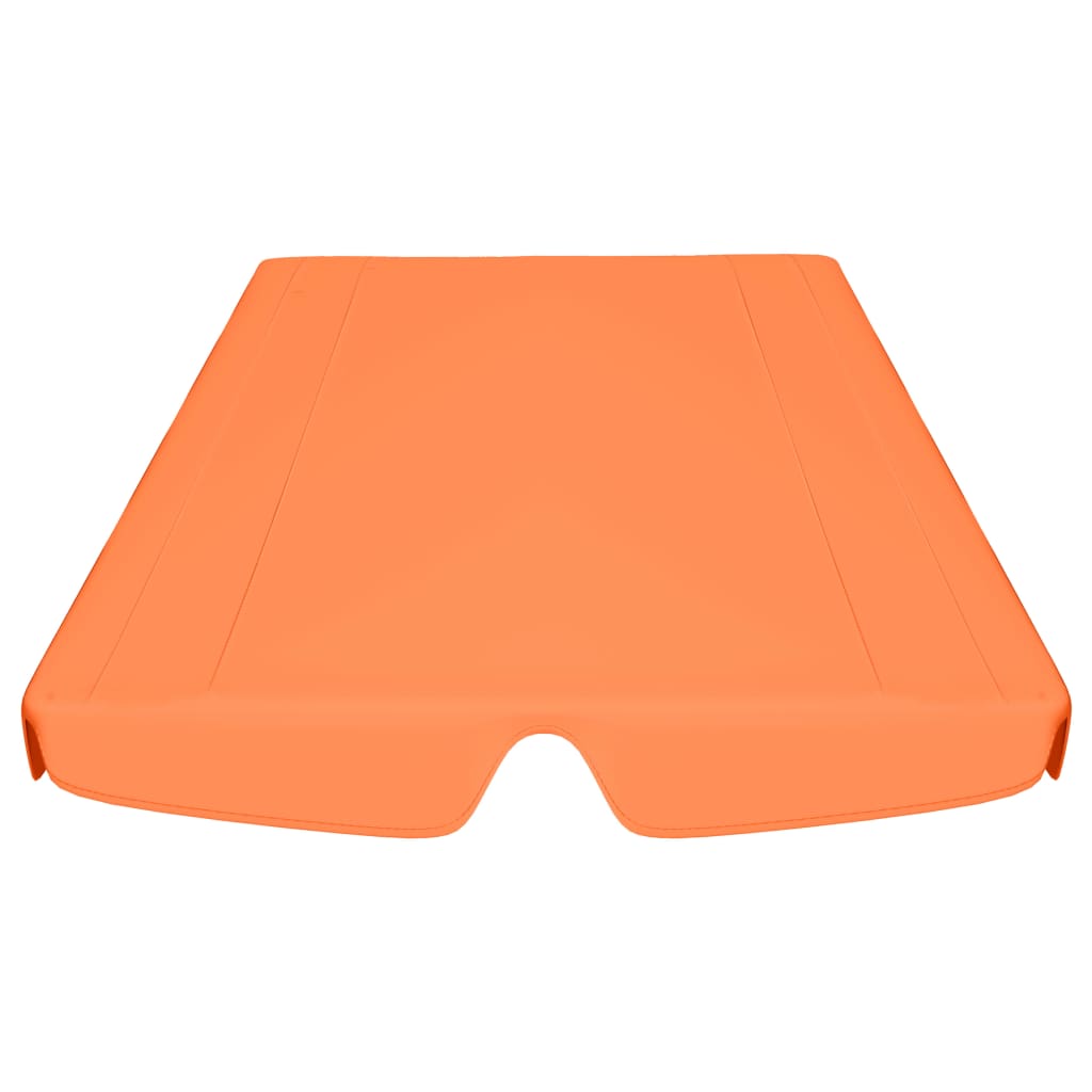 Vaihtokatos puutarhakeinuun oranssi 192x147 cm 270 g/m² - Sisustajankoti.fi