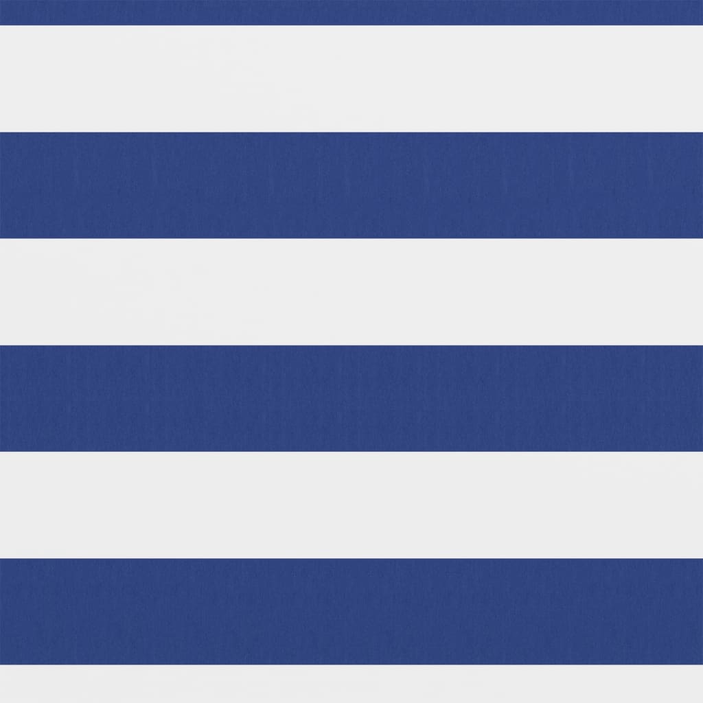 Parvekkeen suoja sinivalkoinen 120x600 cm Oxford kangas - Sisustajankoti.fi