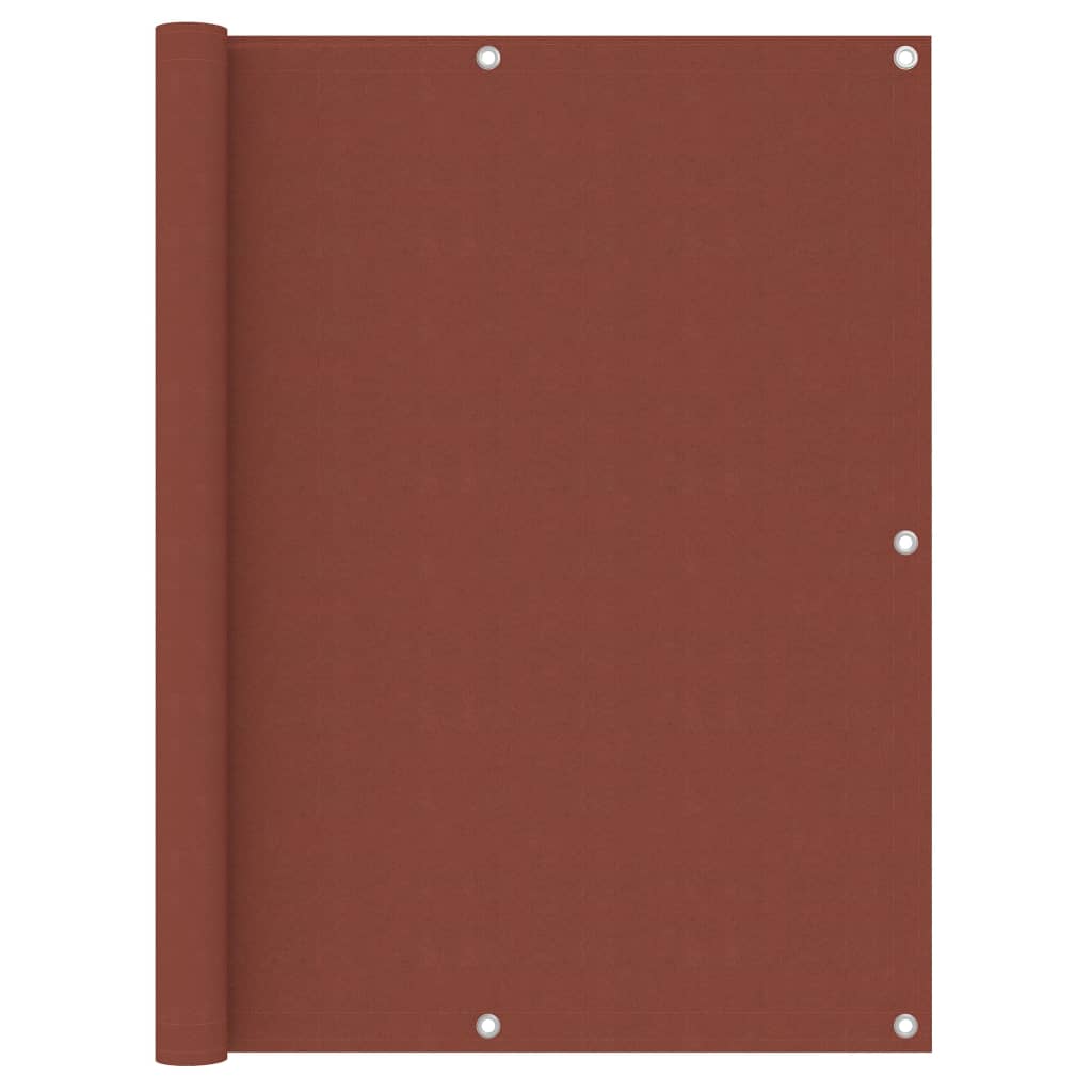 Parvekkeen suoja terrakotta 120x600 cm Oxford kangas - Sisustajankoti.fi