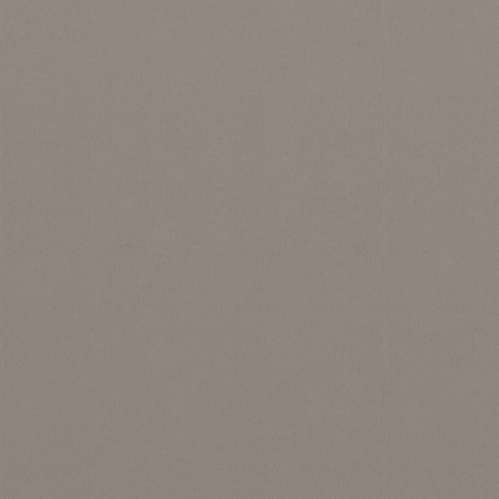 Parvekkeen suoja harmaanruskea 120x300 cm Oxford kangas - Sisustajankoti.fi