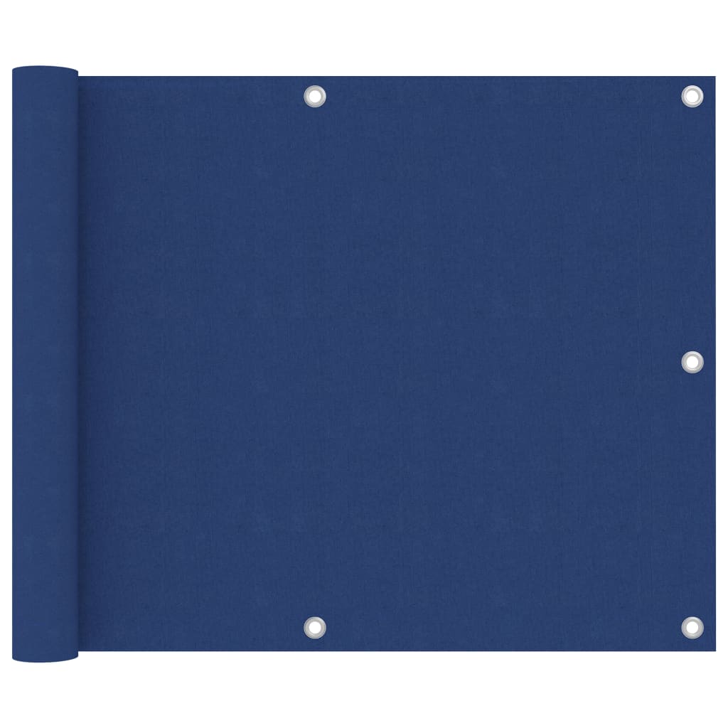 Parvekkeen suoja sininen 75x500 cm Oxford-kangas - Sisustajankoti.fi