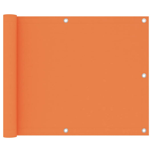 Parvekkeen suoja oranssi 75x400 cm Oxford kangas - Sisustajankoti.fi