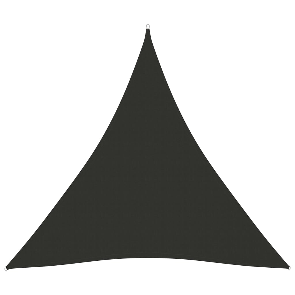 Aurinkopurje Oxford-kangas kolmio 3x3x3 m antrasiitti - Sisustajankoti.fi