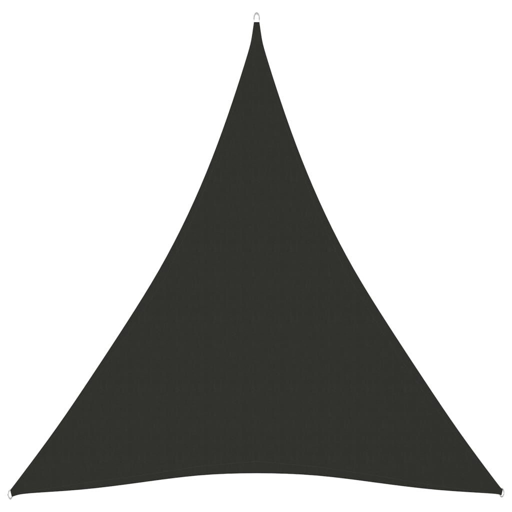 Aurinkopurje Oxford-kangas kolmio 3x4x4 m antrasiitti - Sisustajankoti.fi