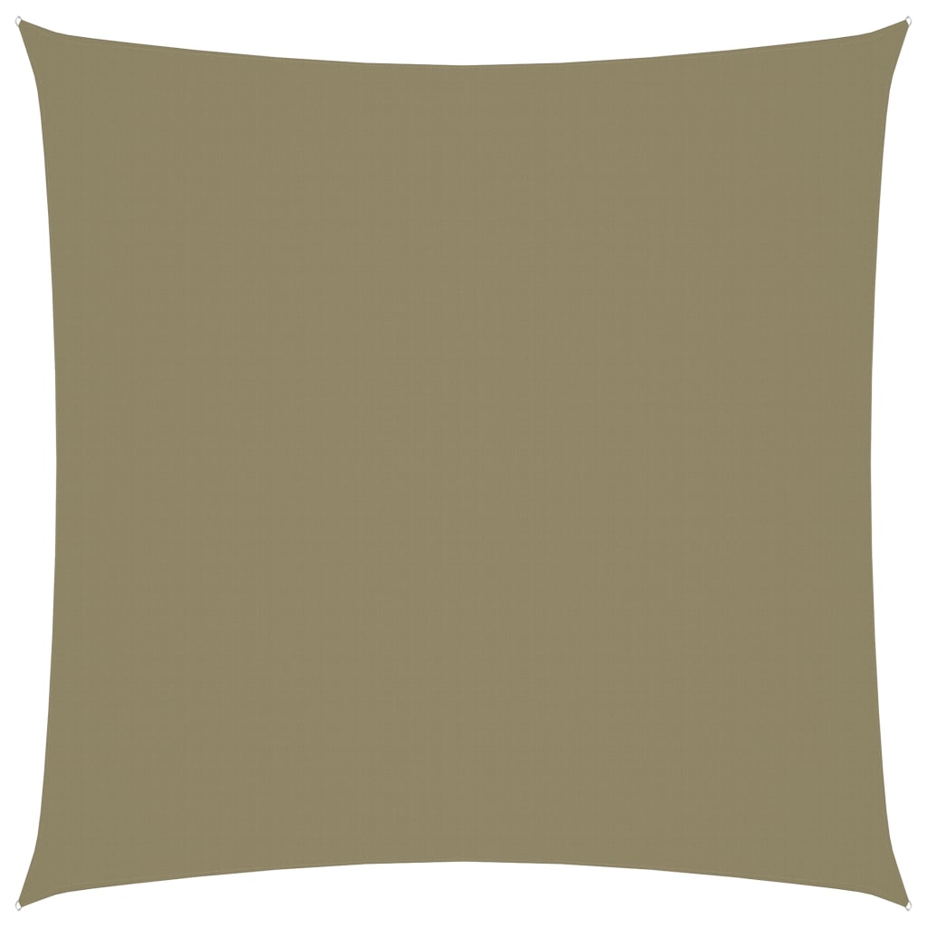 Aurinkopurje Oxford-kangas neliönmuotoinen 6x6 m beige - Sisustajankoti.fi