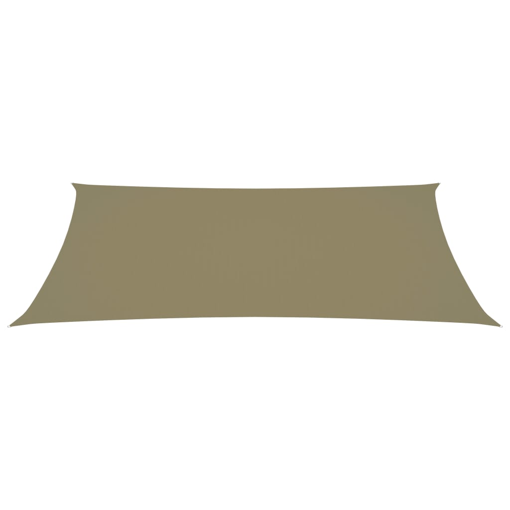 Aurinkopurje Oxford-kangas suorakaide 2x4,5 m beige - Sisustajankoti.fi