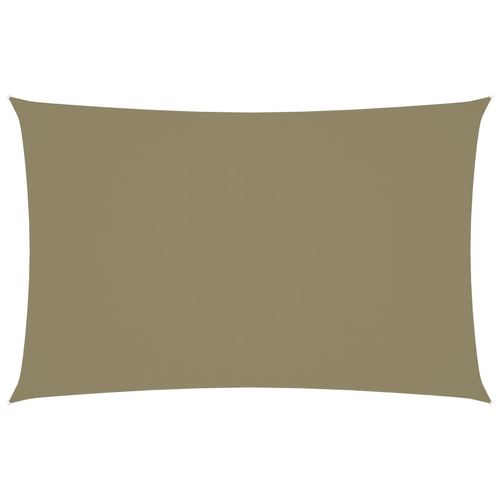 Aurinkopurje Oxford-kangas suorakaide 2,5x5 m beige - Sisustajankoti.fi