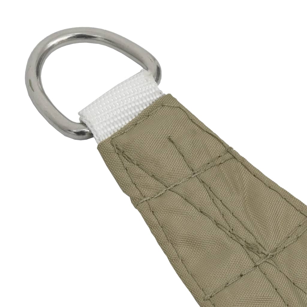 Aurinkopurje Oxford-kangas kolmio 4,5x4,5x4,5 m beige - Sisustajankoti.fi