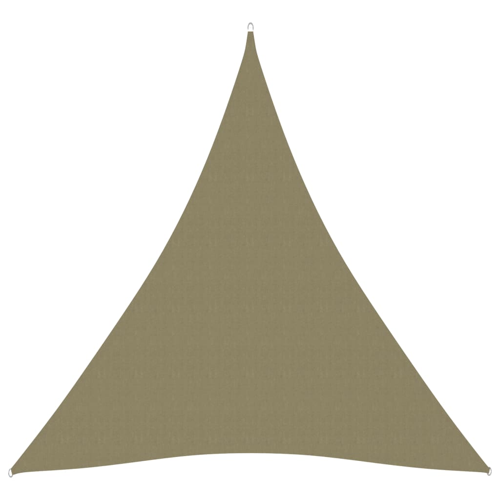 Aurinkopurje Oxford-kangas kolmio 4x5x5 m beige - Sisustajankoti.fi