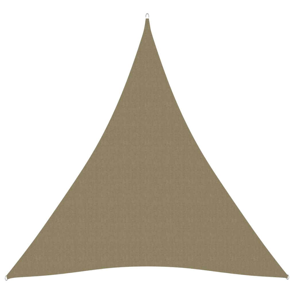 Aurinkopurje Oxford-kangas kolmio 5x6x6 m beige - Sisustajankoti.fi