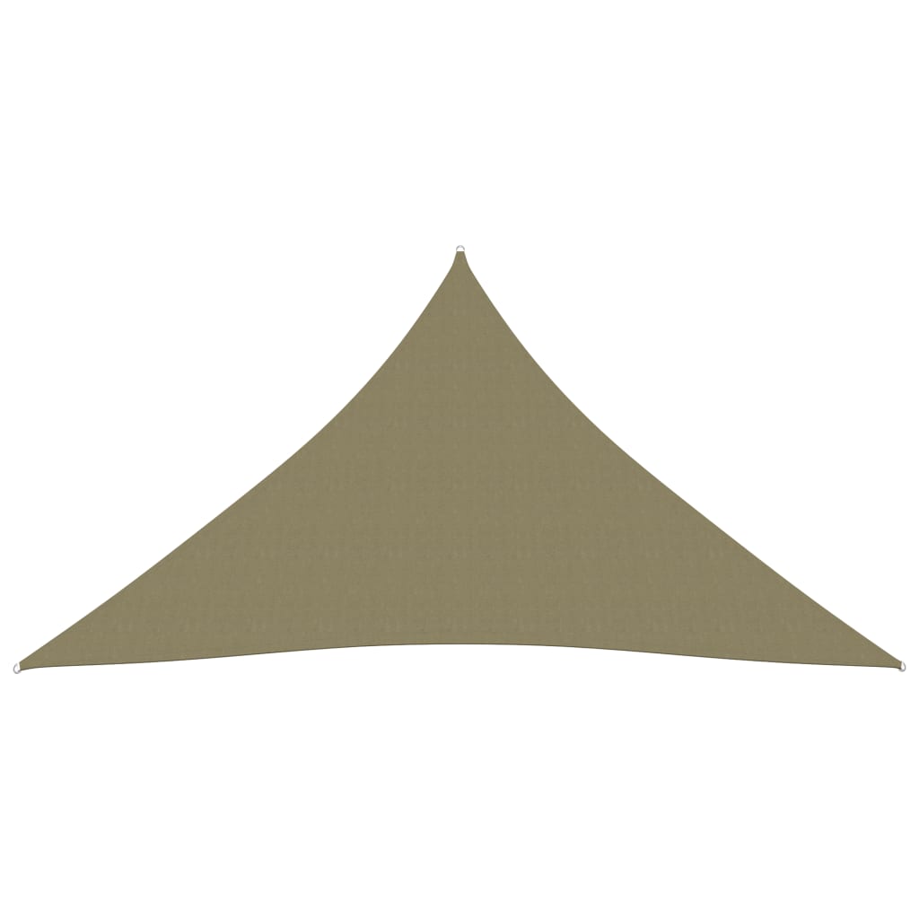 Aurinkopurje Oxford-kangas kolmio 5x6x6 m beige - Sisustajankoti.fi