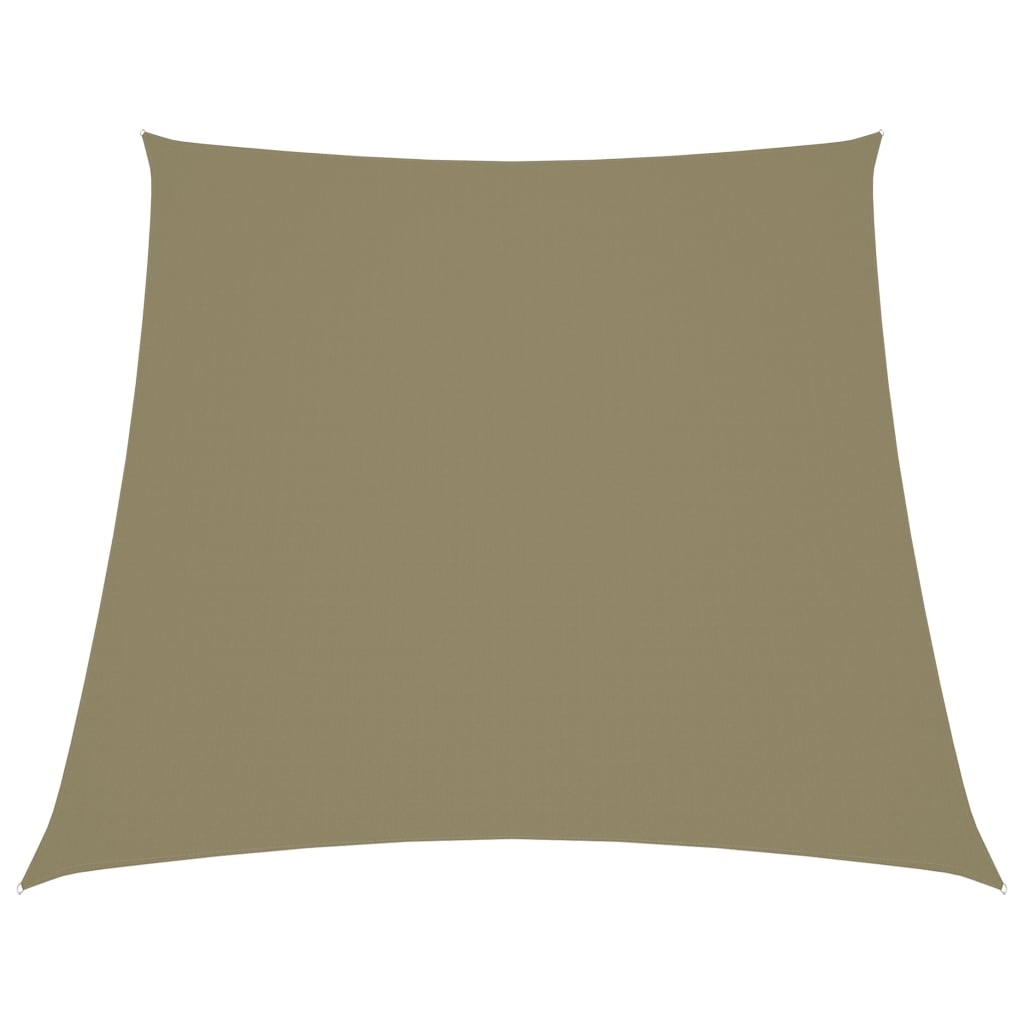 Aurinkopurje Oxford-kangas puolisuunnikas 4/5x4 m beige - Sisustajankoti.fi