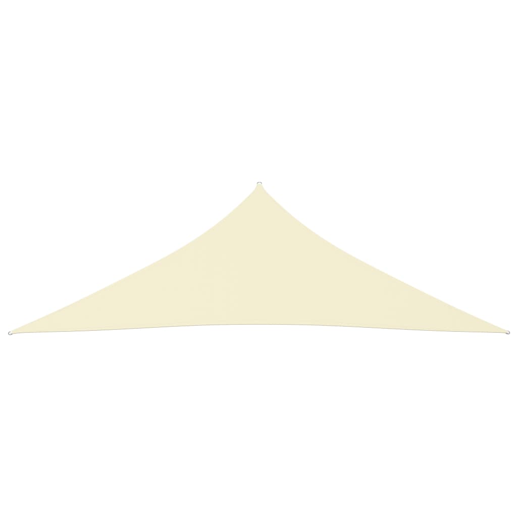 Aurinkopurje Oxford-kangas kolmio 2,5x2,5x3,5 m kerma - Sisustajankoti.fi