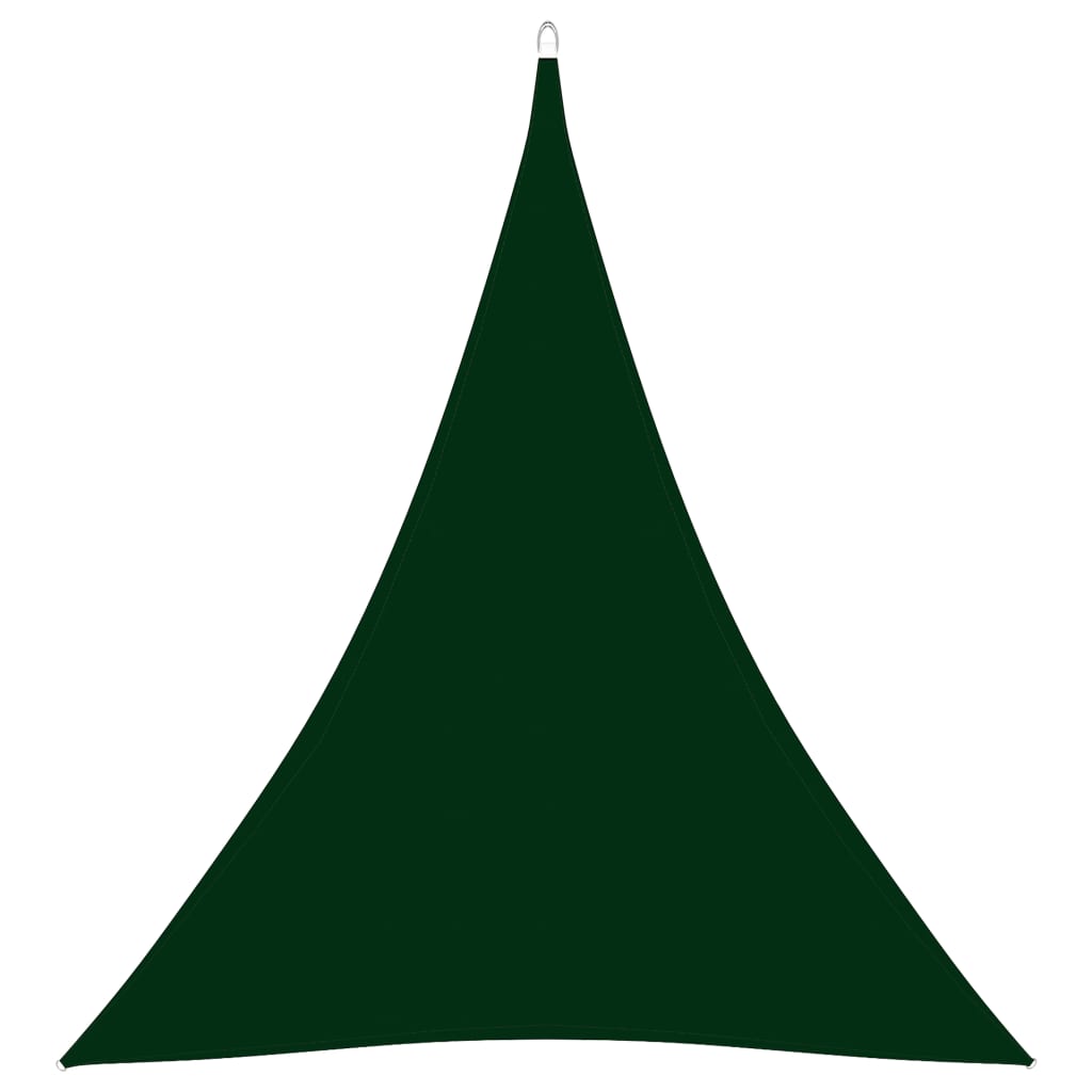 Aurinkopurje Oxford-kangas kolmio 5x7x7 m tummanvihreä - Sisustajankoti.fi