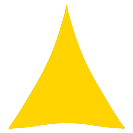 Aurinkopurje Oxford-kangas kolmio 5x6x6 m keltainen - Sisustajankoti.fi