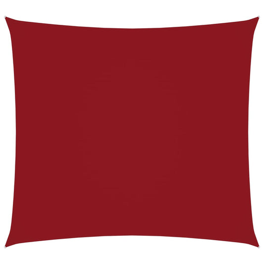 Aurinkopurje Oxford-kangas neliö 3,6x3,6 m punainen - Sisustajankoti.fi