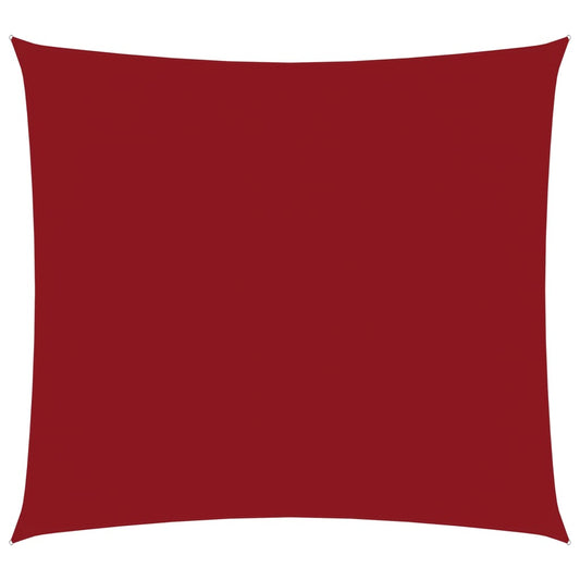 Aurinkopurje Oxford-kangas neliö 7x7 m punainen - Sisustajankoti.fi