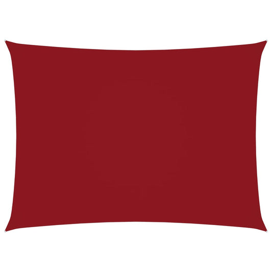 Aurinkopurje Oxford-kangas suorakaide 2x4m punainen - Sisustajankoti.fi