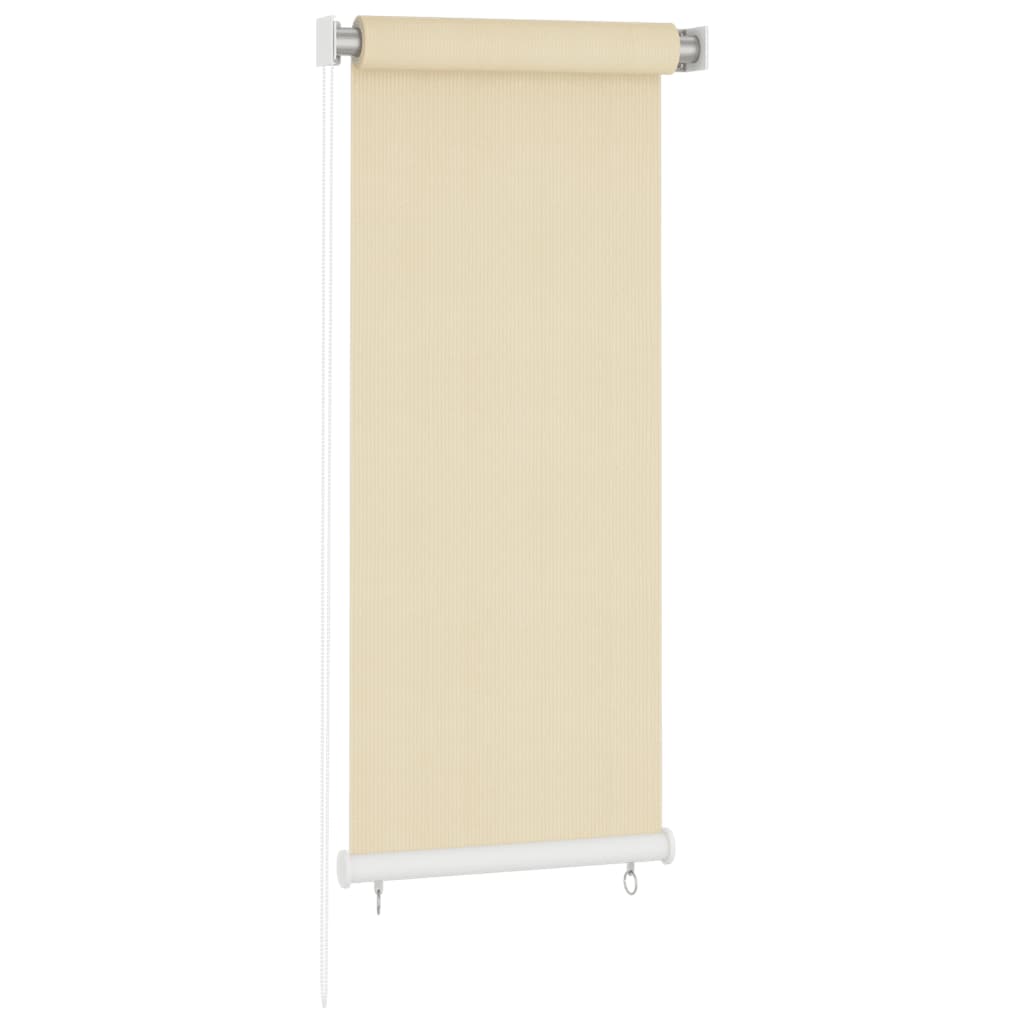 Rullaverho ulkotiloihin kerma 60x140 cm HDPE - Sisustajankoti.fi