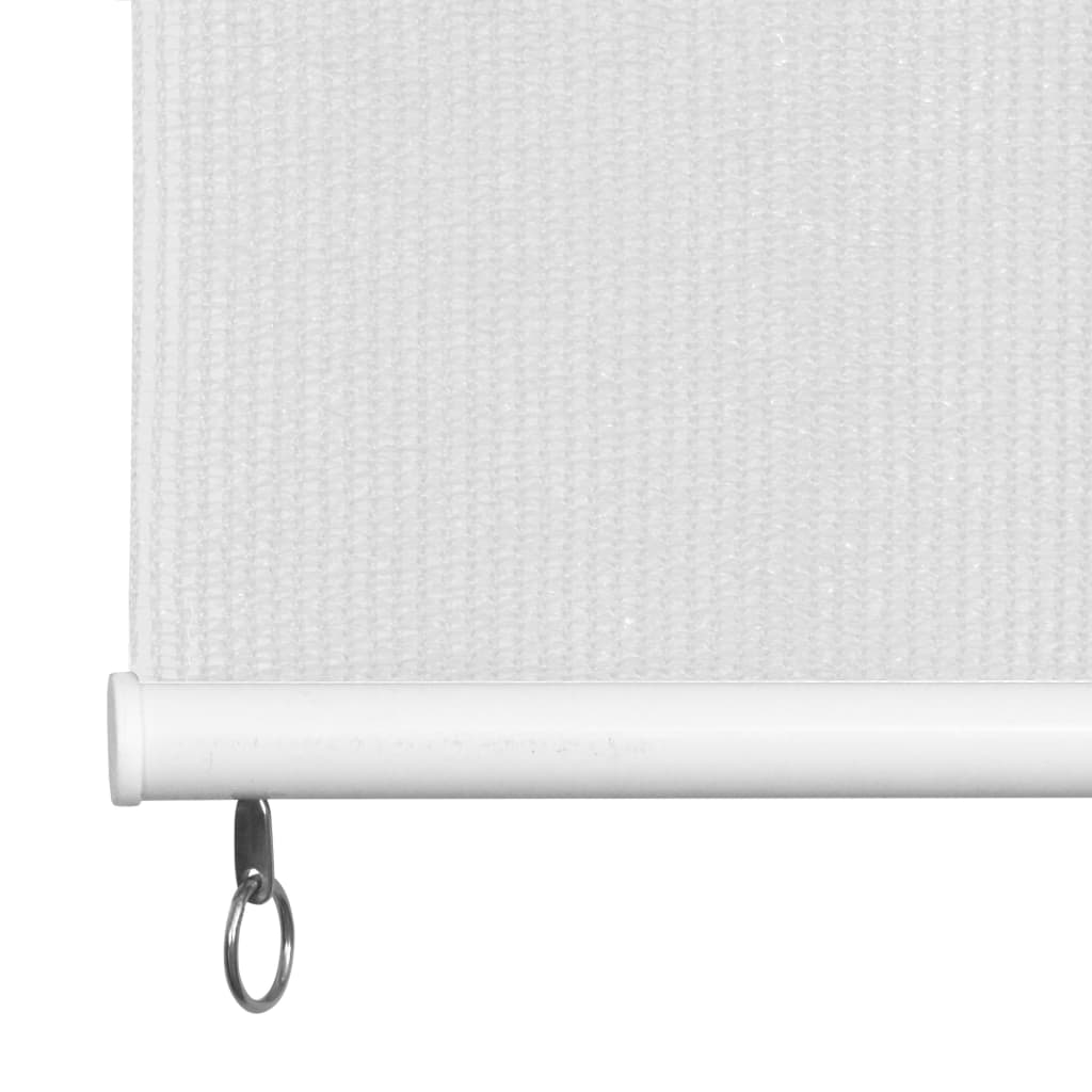 Ulkorullaverho valkoinen 80x140 cm HDPE - Sisustajankoti.fi