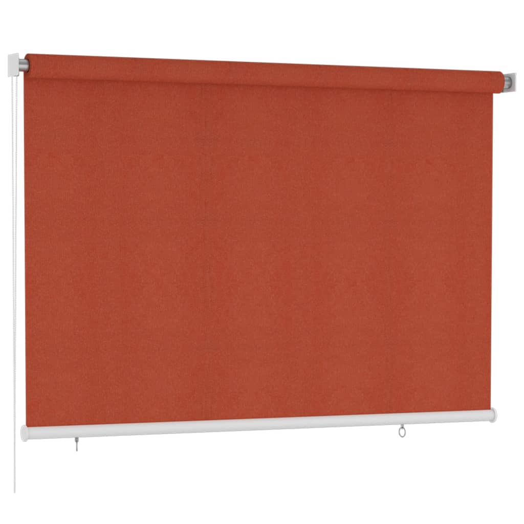 Ulkorullaverho 220x140 cm terrakotta HDPE - Sisustajankoti.fi