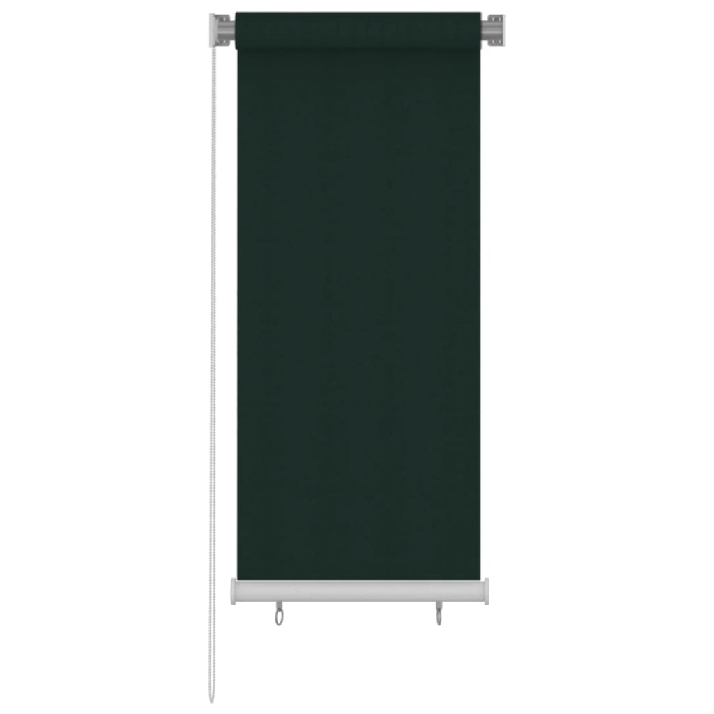 Rullaverho ulkotiloihin 60x140 cm tummanvihreä HDPE - Sisustajankoti.fi