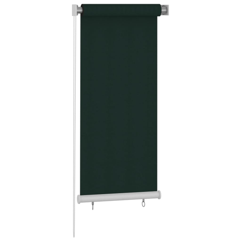 Rullaverho ulkotiloihin 60x140 cm tummanvihreä HDPE - Sisustajankoti.fi