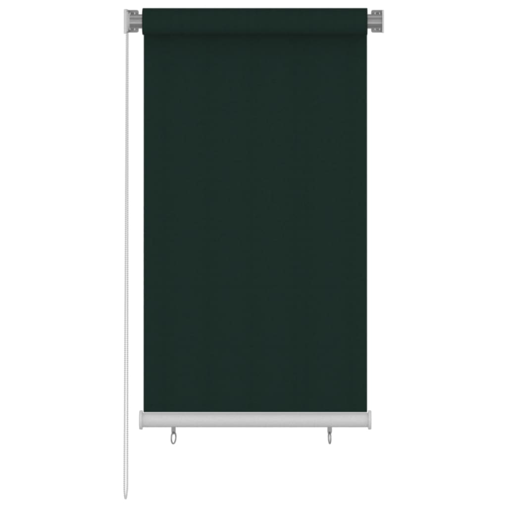 Rullaverho ulkotiloihin 80x140 cm tummanvihreä HDPE - Sisustajankoti.fi