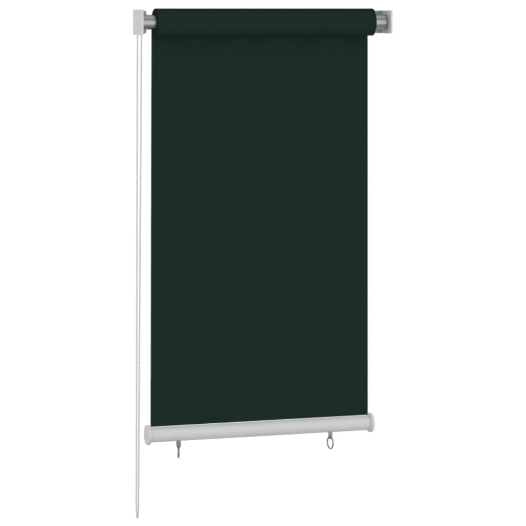 Rullaverho ulkotiloihin 80x140 cm tummanvihreä HDPE - Sisustajankoti.fi