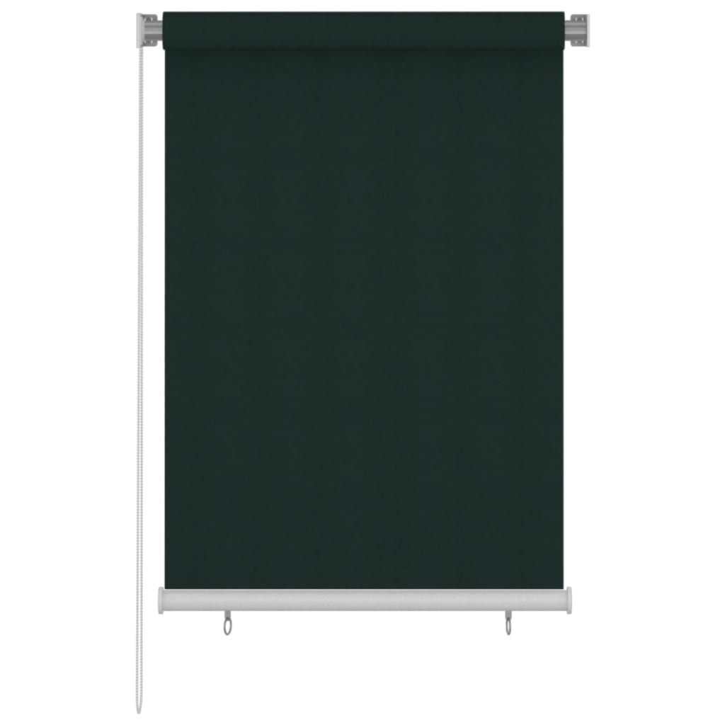 Rullaverho ulkotiloihin 100x140 cm tummanvihreä HDPE - Sisustajankoti.fi