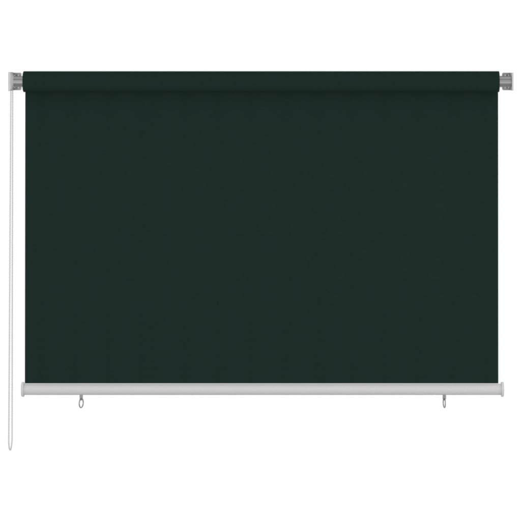 Rullaverho ulkotiloihin 220x140 cm tummanvihreä HDPE - Sisustajankoti.fi