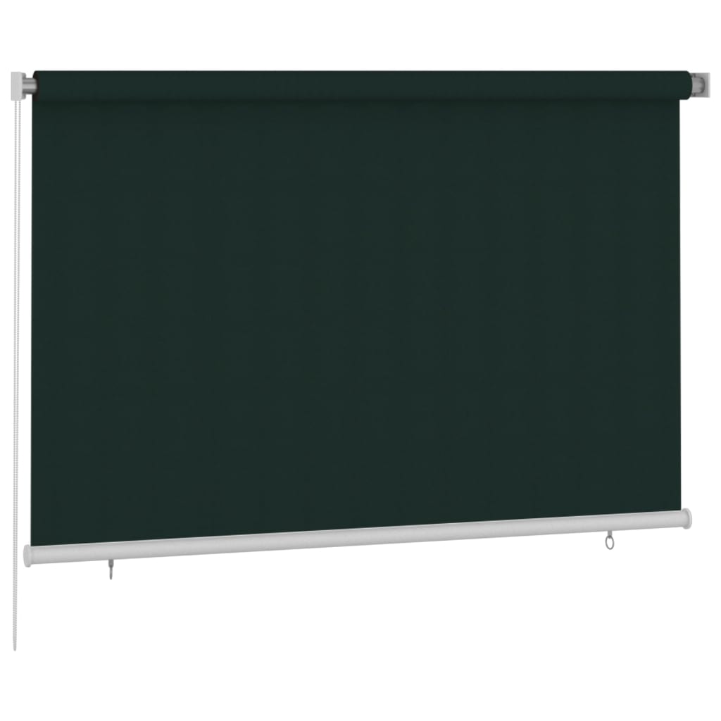 Rullaverho ulkotiloihin 220x140 cm tummanvihreä HDPE - Sisustajankoti.fi