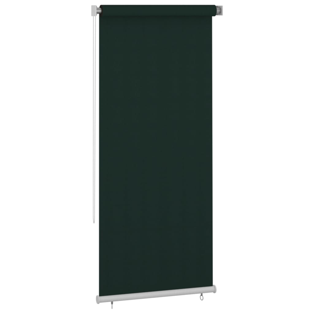 Rullaverho ulkotiloihin 100x230 cm tummanvihreä HDPE - Sisustajankoti.fi