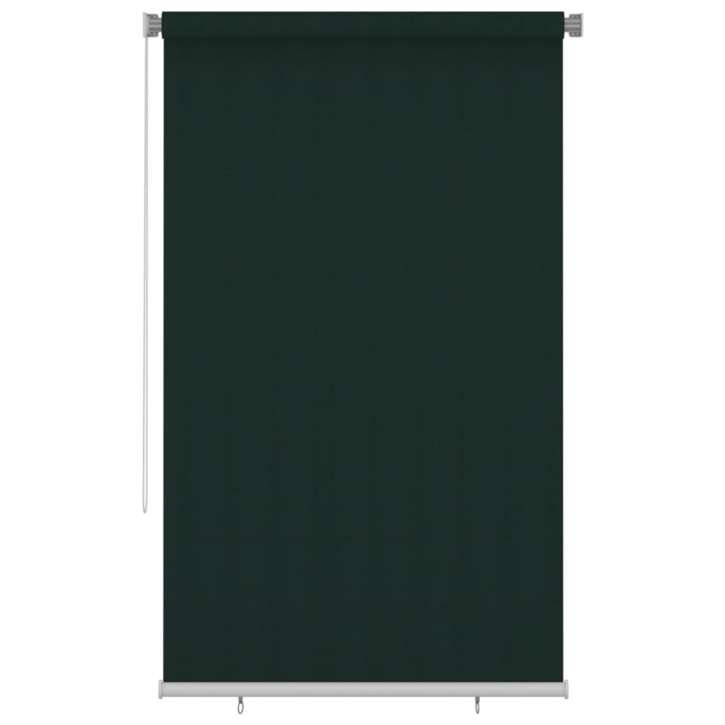 Rullaverho ulkotiloihin 140x230 cm tummanvihreä HDPE - Sisustajankoti.fi