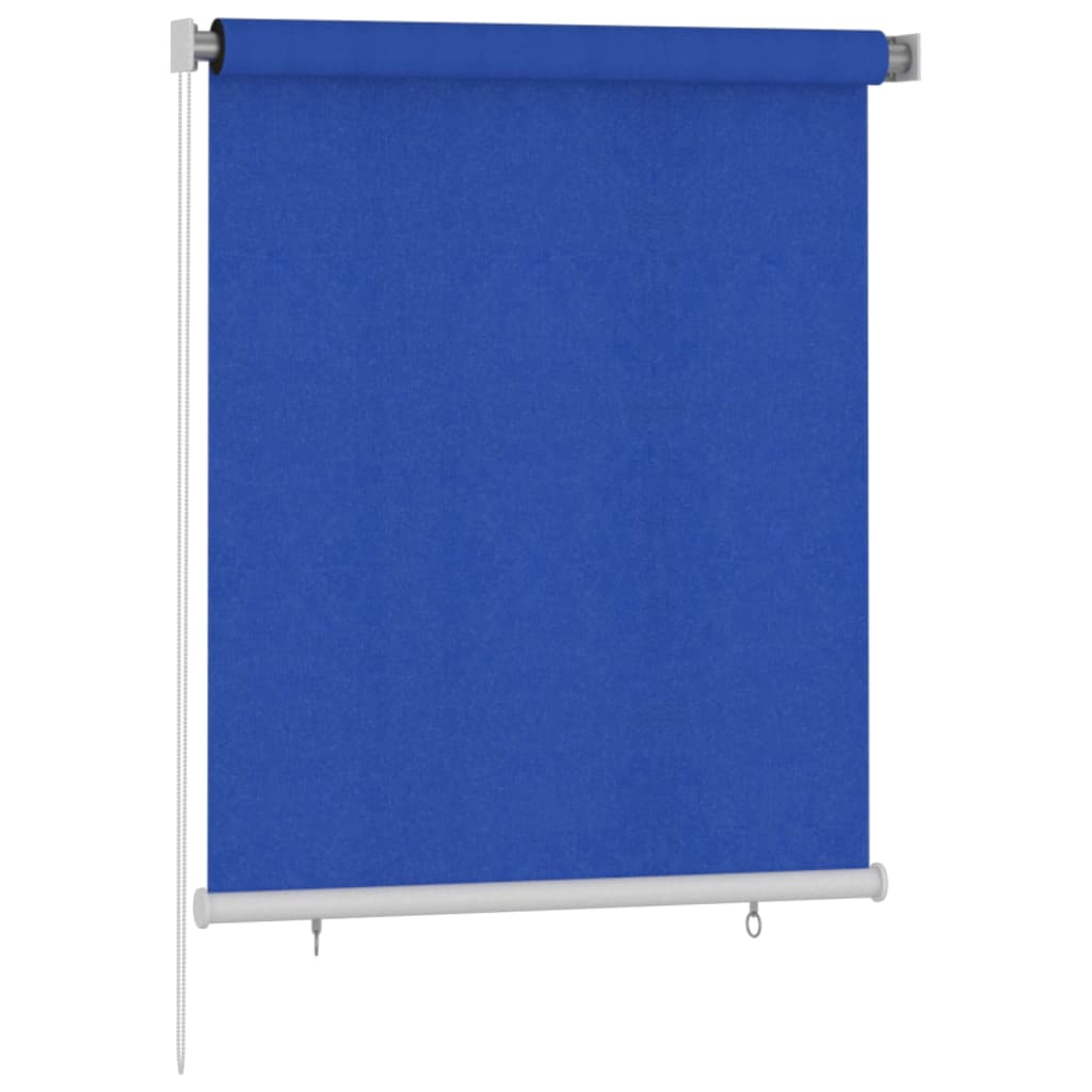 Rullaverho ulkotiloihin 120x140 cm sininen HDPE - Sisustajankoti.fi