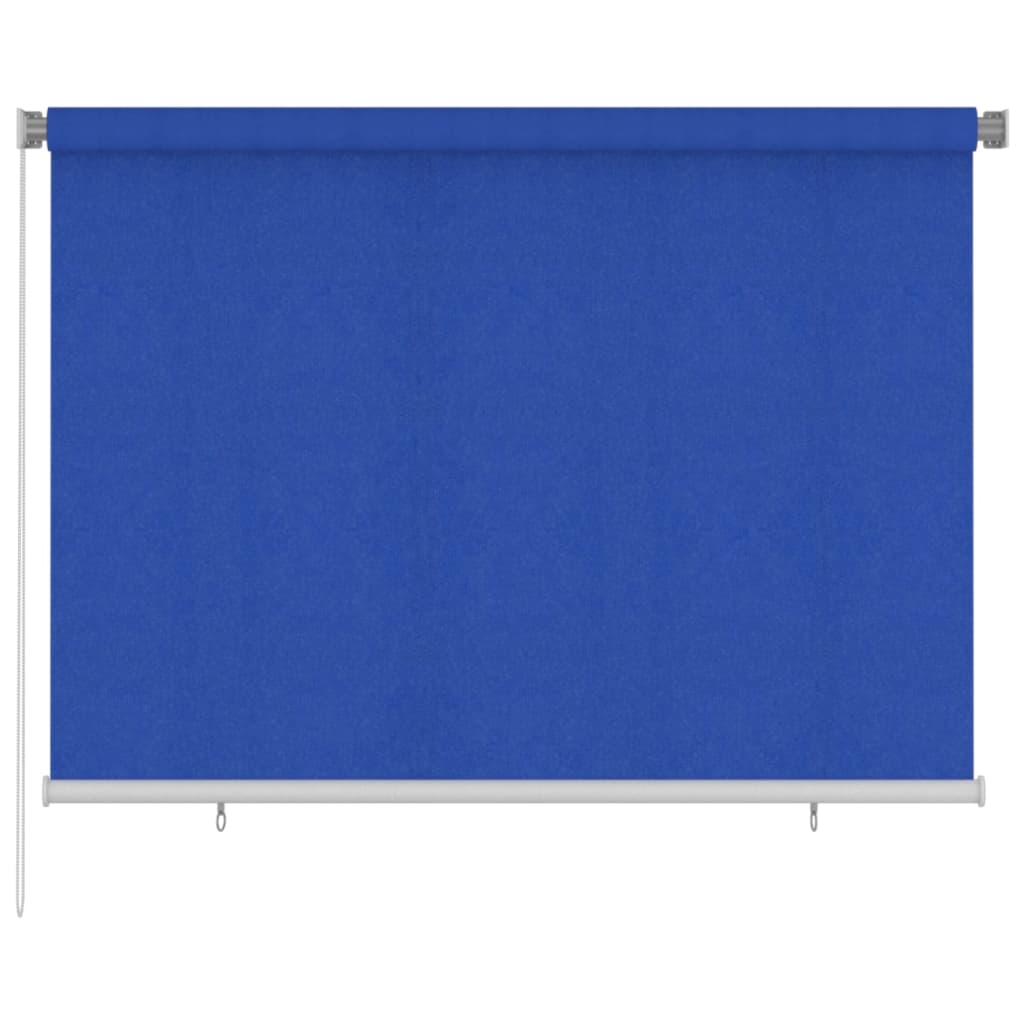 Rullaverho ulkotiloihin 200x140 cm sininen HDPE - Sisustajankoti.fi