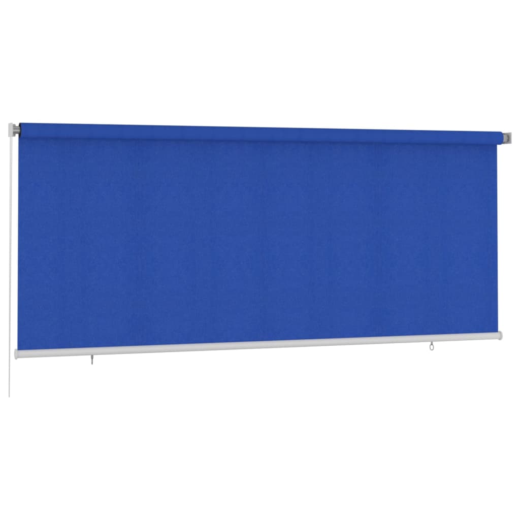 Rullaverho ulkotiloihin 350x140 cm sininen HDPE - Sisustajankoti.fi