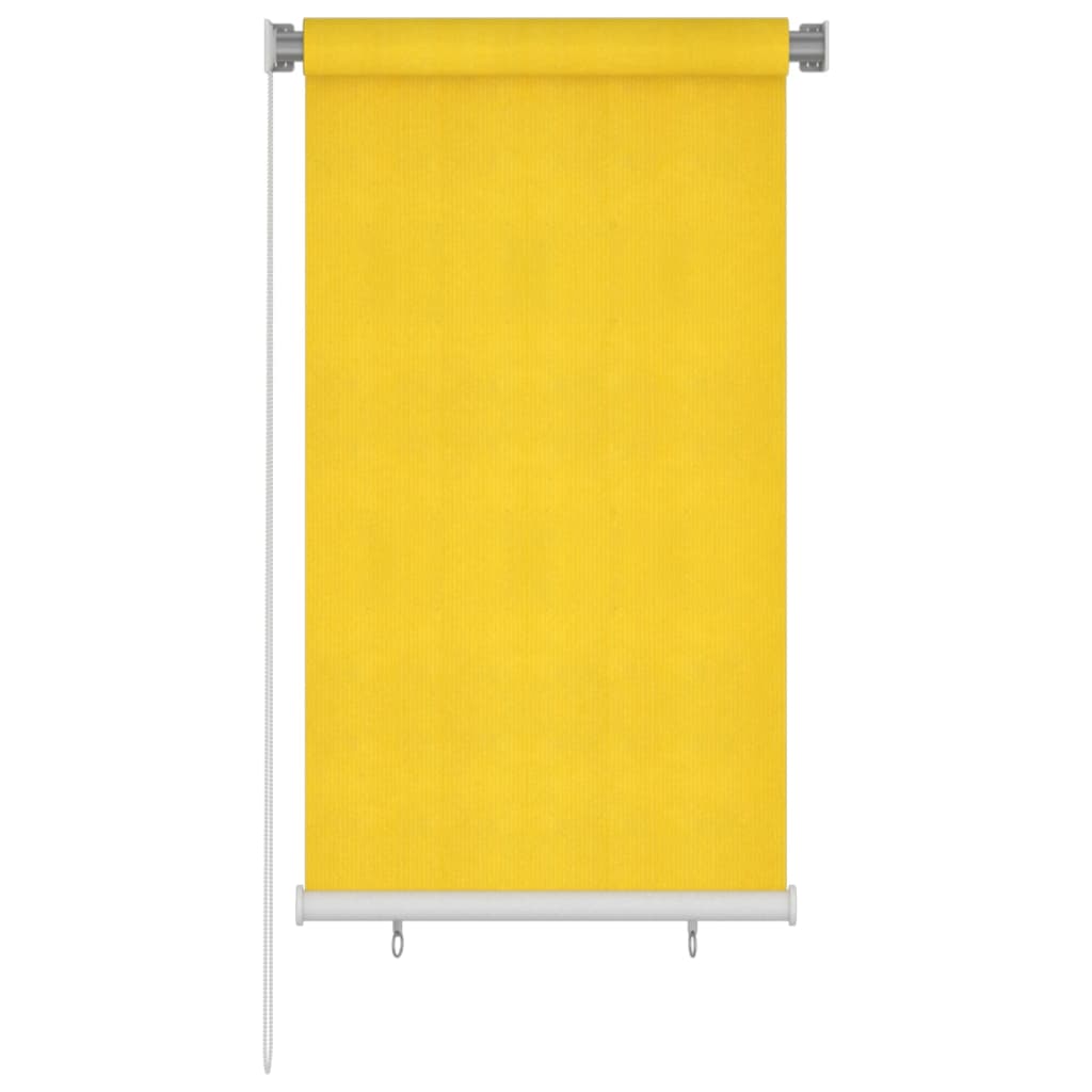 Rullaverho ulkotiloihin 80x140 cm keltainen HDPE - Sisustajankoti.fi