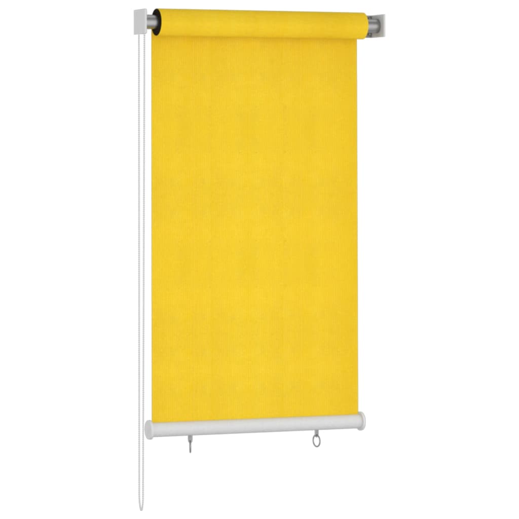 Rullaverho ulkotiloihin 80x140 cm keltainen HDPE - Sisustajankoti.fi
