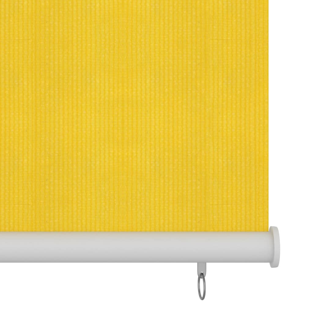 Rullaverho ulkotiloihin 80x140 cm keltainen HDPE - Sisustajankoti.fi