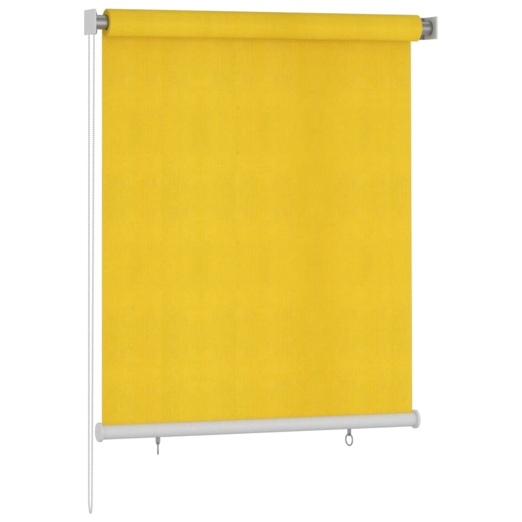 Rullaverho ulkotiloihin 120x140 cm keltainen HDPE - Sisustajankoti.fi
