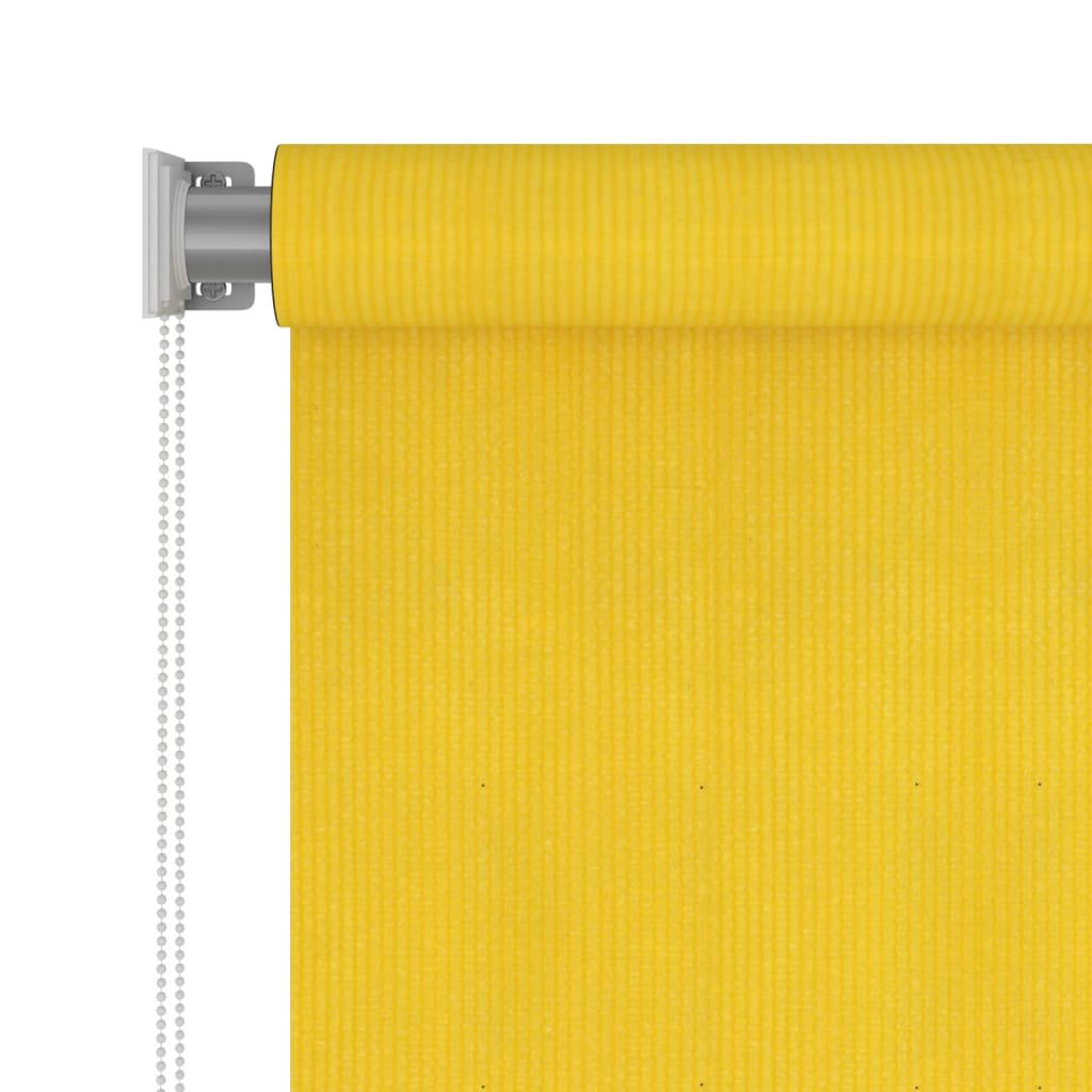 Rullaverho ulkotiloihin 160x140 cm keltainen HDPE - Sisustajankoti.fi