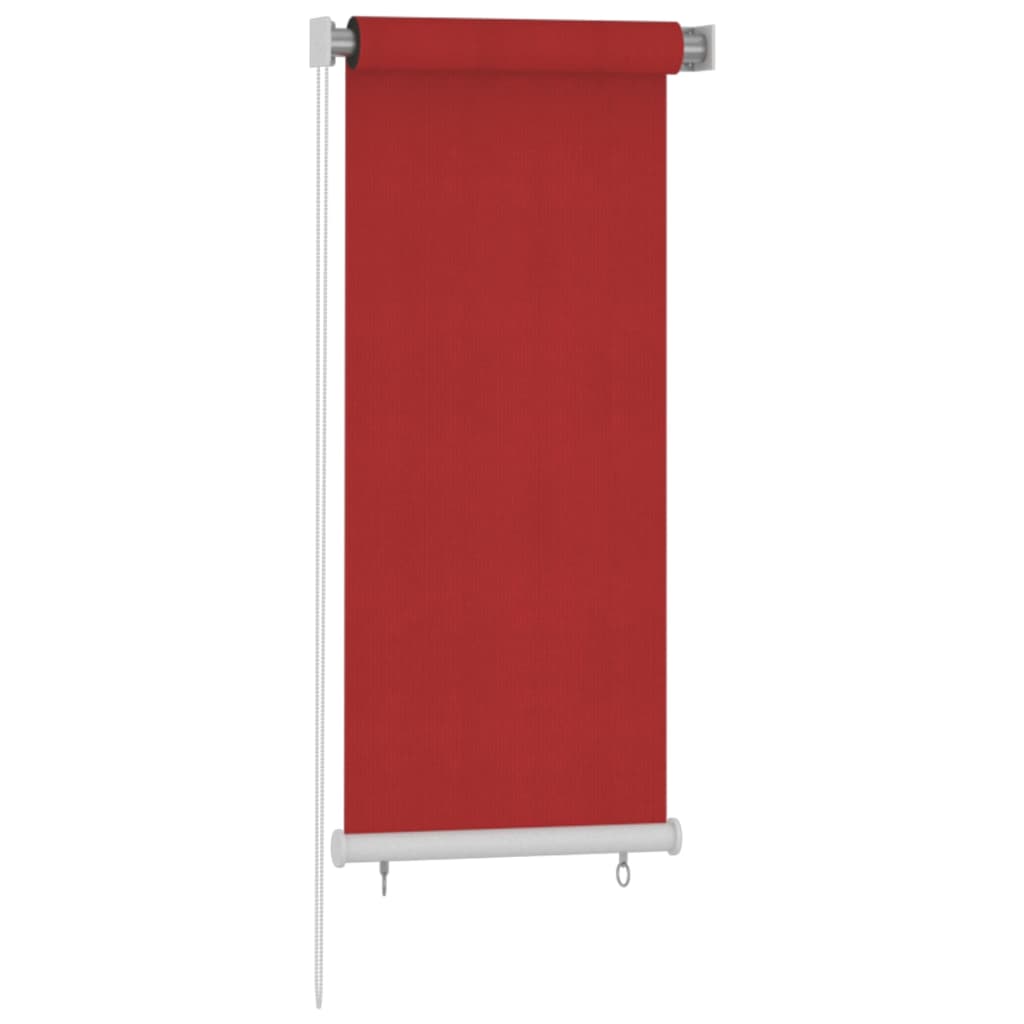 Rullaverho ulkotiloihin 60x140 cm punainen HDPE - Sisustajankoti.fi