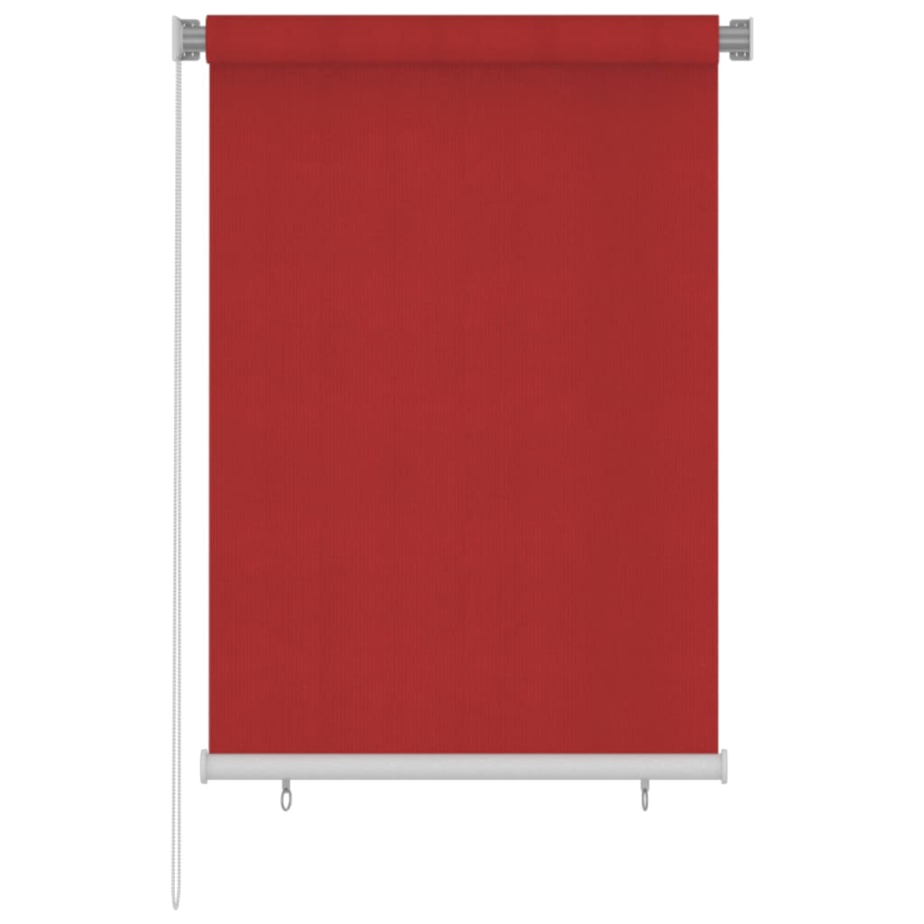 Rullaverho ulkotiloihin 100x140 cm punainen HDPE - Sisustajankoti.fi
