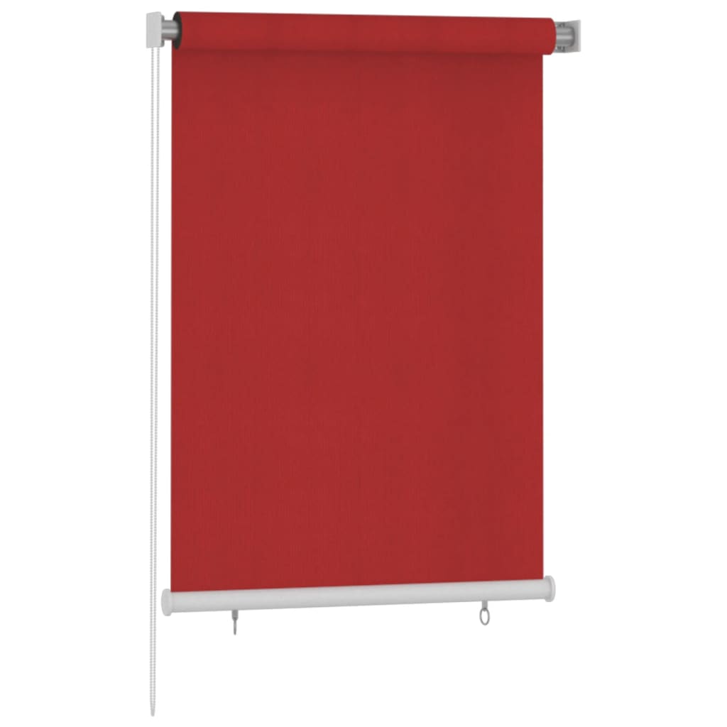 Rullaverho ulkotiloihin 100x140 cm punainen HDPE - Sisustajankoti.fi