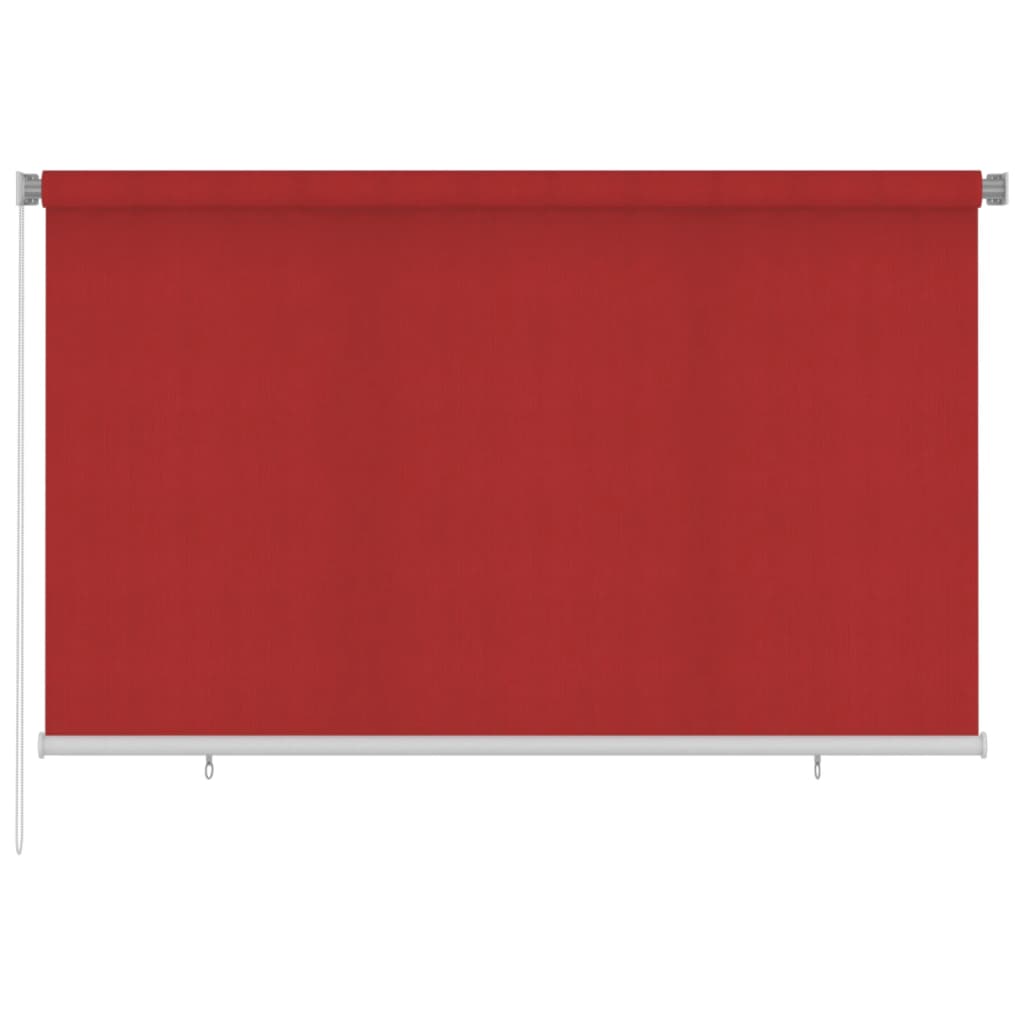 Rullaverho ulkotiloihin 240x140 cm punainen HDPE - Sisustajankoti.fi